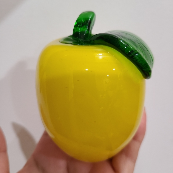 Murano Style Fruit Blown Art Glass Decor - Picture 10 of 16